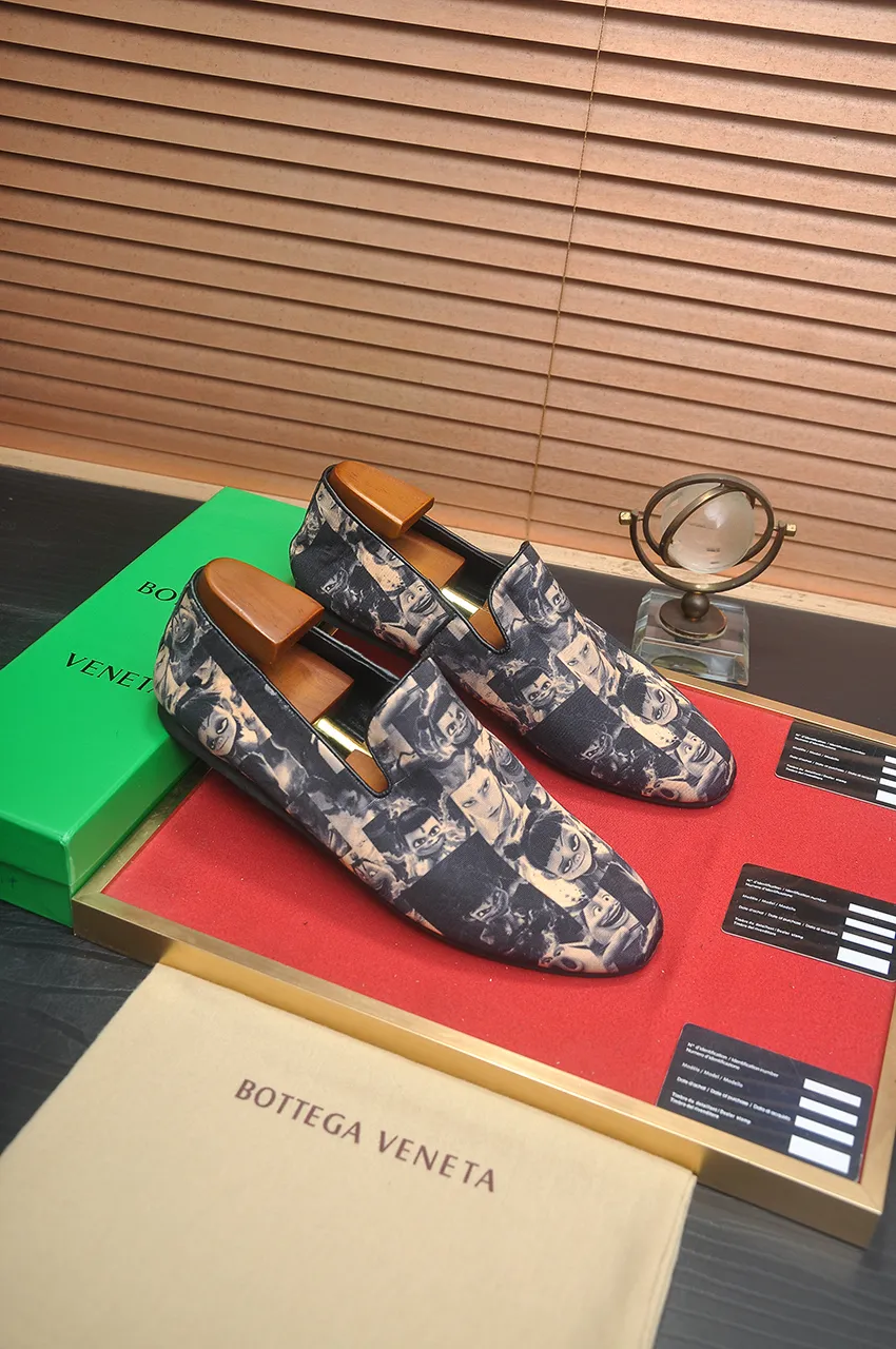 Men's shoes 💰460💶 [Botteg Venetta (BV)] (wallet shoes) exclusive new model official website new model The upper is made of high-quality top calfskin. Delicate feel and flowing luxurious texture. Tailored for refined men to create a noble aura. Delicate and regular Mark hand stitching. Smooth lines. Full sheepskin lining, comfortable to wash sweat. 38-44